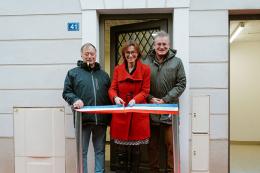 Inauguration 41 rue de la Liberté, Vincennes